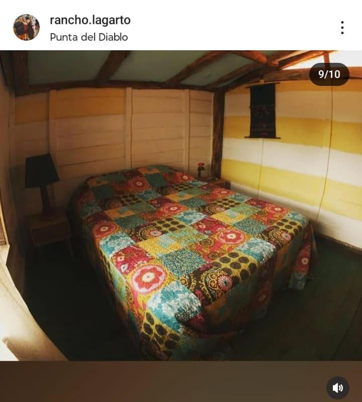 Rancho Lagarto Bed & Breakfast Punta Del Diablo Exterior foto